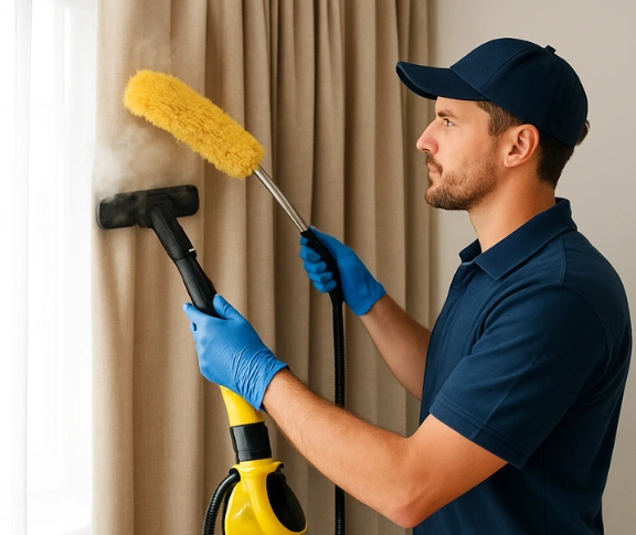 Trusted drapes cleaning technician Matty Curtain Cleaning church-point-nsw QLD